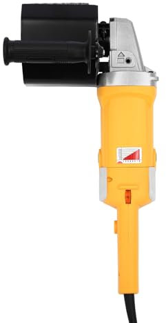 Raso elettrico Macchina Raso Macchina Spazzolatrice Legno Smerigliatrice per il disegno di superfici metalliche Acciaio inossidabile Nero Giallo