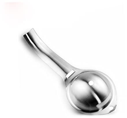 Cabilock Egg Yolk Separator and White Yolk Extractor 3pcs Stainless Steel Kitchen Gadget for Baking and Cooking