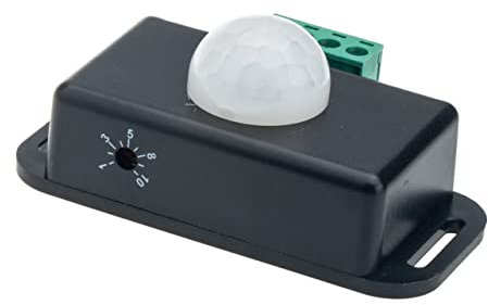 SEWOART Bewegungslichtschalter Infrarot Sensor Pir-sensor Für Treppenschrankweg Und Innen- Außenbereich Bewegungssensor Mit Hoher Empfindlichkeit Erkennung