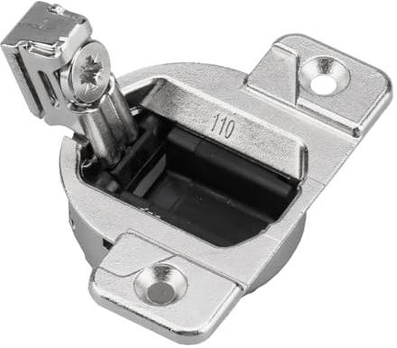Replacement for Blum 110 Cabinet Hinges, Hinge Back Model 30.310-11.02, Blum 110 Degrees Screw On Compact 33 Hinge for Cabinet Doors, Without Mounting Plate and Screws (8 Pack)