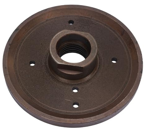 Fafeicy 6in Lathe Headstock Spindle Adapter Premium Steel Construction 33mm Center Thread for Wood Lathes 1018 1018VD 1218 1218VD Enhanced Spindle Length Extension Woodworking Tool