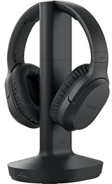 Sony RF400 Wireless Home Theater Headphones for Watching TV (WHRF400), Black, 2.9 (Requires use of RCA Audio Out or Headphone Jack on Television)