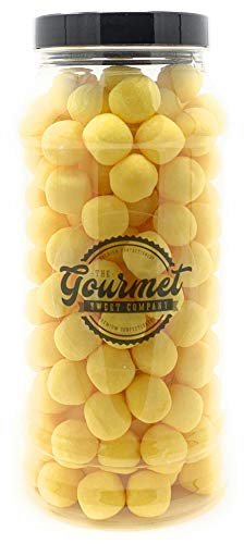 Lemon Bon Bons Retro Sweet Shop Jar By The Gourmet Sweet Company