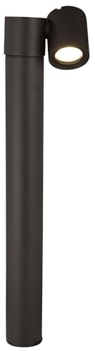 MAYTONI DECORATIVE LIGHTING Schwarze Wegeleuchte, 1-flammig, modern, einstellbare Lichtrichtung, IP54, excl. 1 X GU10 50W