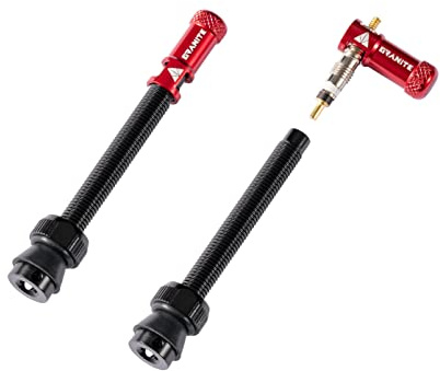 GRANITE Juicy Nipples Ventil-Set für Erwachsene, Unisex, Rot, 60 mm