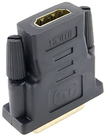SeKi Adattatore HDMI a DVI-D (24+1) Bidirezionale Nero