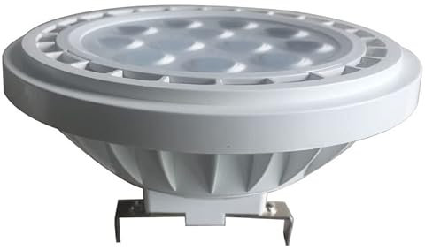 RAWARS HHF Home Lighting 5pcs/lot AR111 GU10/G53 Wide Voltage AC85-265v Led Light Source 12W/15W Multi Angle Lighting 30/40/60° (Color : Warm White, Size : G53 15W 82-265V)
