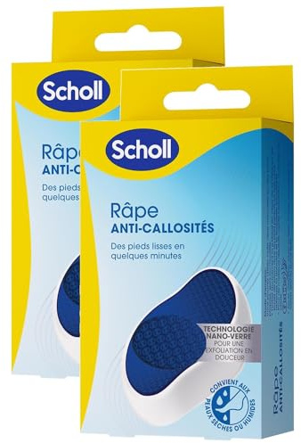 SCHOLL Hornhautentferner Nano Glas Hornhautentferner - Sanftes Peeling - waschbar