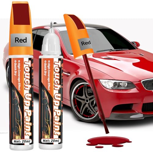 Lackstift Auto Professioneller Lackstift für Auto Kratzer - Schnelltrocknend und Präzise Reparatur - Auto Lack Reparatur Stift, 40ml