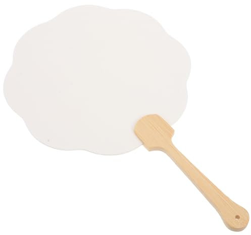 STOBOK Papierfächer Zum Selbermalen Holzfächer Für Diy-projekte Blanko Sublimationsfächer Handfächer Zum Bemalen Fächer Für Kunstaktivitäten