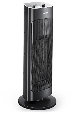 TROTEC Termoventilatore in ceramica TFC 20 E con 2 livelli di riscaldamento (1.000 W/2.000 W), oscillazione a 80°