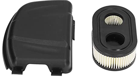 Filtre à Air pour Tondeuse à Gazon 798452 590548 Filtre à Cartouche Remplaçable avec Mousse de Filtration Haute Performance pour Machine de Jardinage