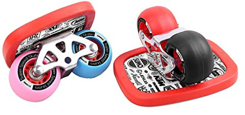 VEGALA Split Skateboard für Erwachsene und Kinder, Roller Road Drift Plate Skates mit Ahorn Deck, Leichte Free Skates mit 72 * 43mm gebogenen Rädern, 80A