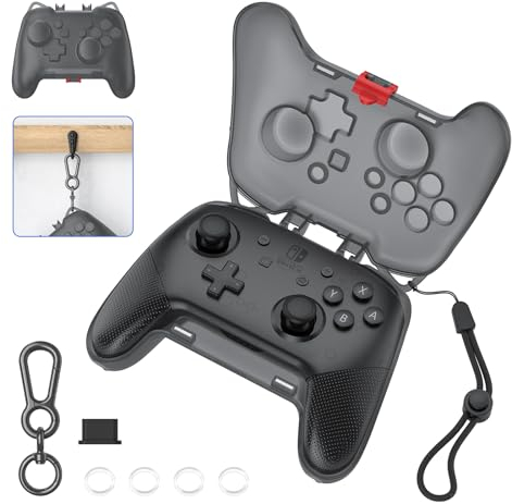 Custodia per controller di gioco Switch Pro, custodia protettiva per controller Nintendo Switch Pro, custodia da viaggio per Switch Pro Storage custodia per custodia di archiviazione remota, accessori