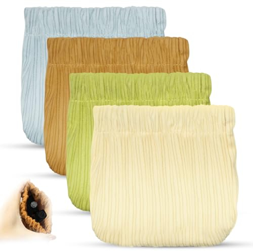 4pcs Makeup Bag Corduroy Cord-Taschen für Damen, Cord-Make-up-Tasche, elastische Aufbewahrungstasche, Reise-Make-up-Tasche, Kosmetik-Aufbewahrungs-Organizer, kleine Aufbewahrungstasche, Handtaschen