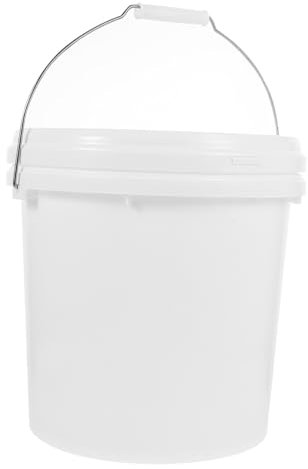 UPKOCH Secchio Coperchio Contenitore Ermetico Hdpe Per Vernice e Stoccaggio Maniglia Pratica e Design Funzionale Per Uso Quotidiano e Conservazione