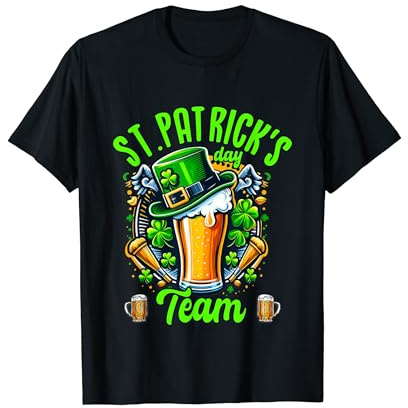 Bière Humour St-Patricks Team L'équipe De La Saint Patrick T-Shirt