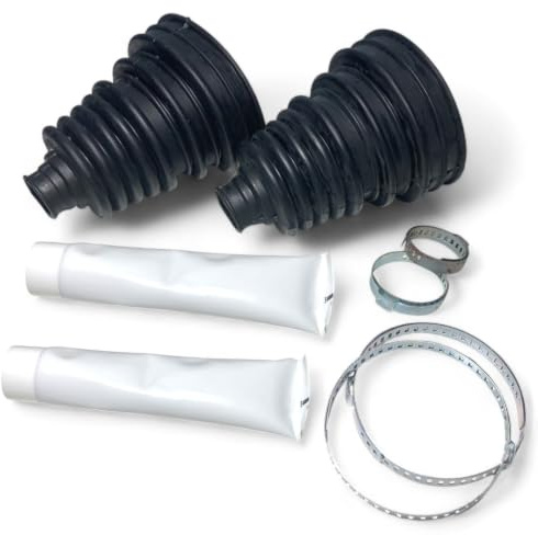 (Lot de 2) Soufflet de cardan côté gauche et droite UNIVERSEL avec graisse et colliers pour véhicule léger CITROEN PEUGEOT ALFA FIAT FORD RENAULT