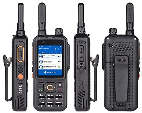 G-Camolech Radio bidirezionale Inrico T320 4G Internet Mobile Radio a lungo raggio Walkie talkie WiFi Bluetooth compatibile con Zello CB Radio Kit completo