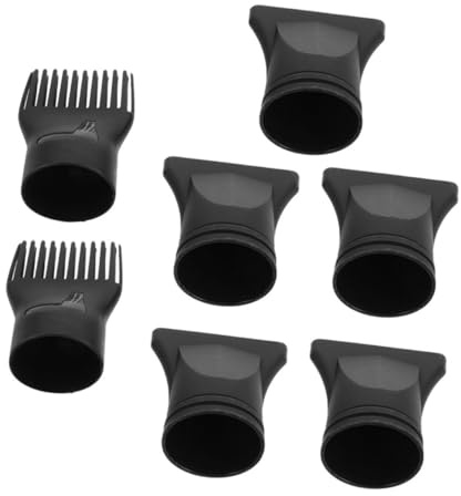 EPIGEIST 7pezzi Ugello per Asciugacapelli Accessorio per Styling Completo Concentratore Stretto e Diffusore Piatto per Rapida Asciugatura dei Capelli