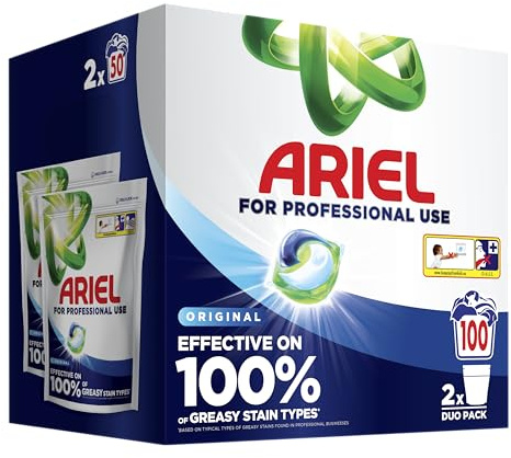 Ariel Professional Liquipods Allt-i-ett Vanlig 2 x 50 Pods (paket med 100) C010440