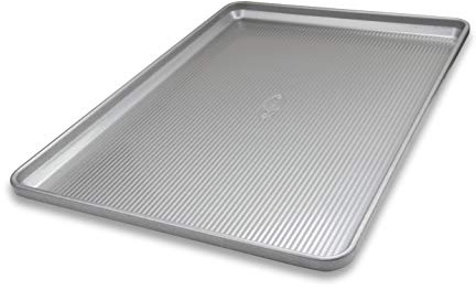 USA Pan Bakeware Heavy Duty Half Sheet, Warp Resistant Nonstick Baking Pan