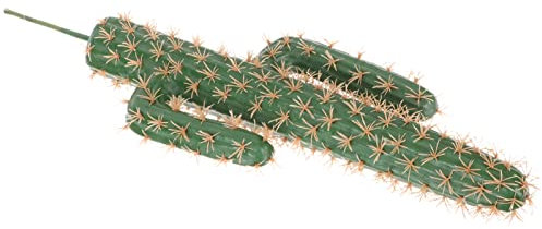 Sosoport Pianta Finta di Cactus Piccolo Colore Verde in Lana Perlata e Filo, Decorazione da Giardino e Cucina, Riproduzione a Forma di Cactus Artistica e Resistente