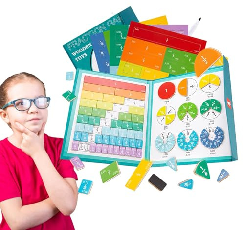 Mathe-Bruktsats – magnetiska inlärningsplattor, inlärningsverktyg med, räknepussel | manipulationer i klassrummet, grundskoleelever, barn, geometri, siffror, hjälpmedel för lärare, resurser