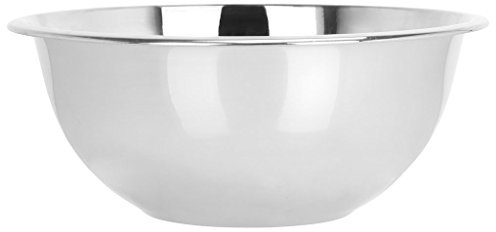 Equinox 146144 Insalatiera, Acciaio Inossidabile, Acciaio Inox, 23,5 x 23,5 x 9 cm