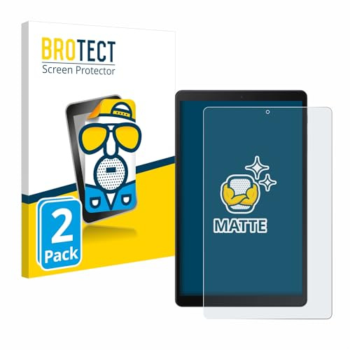 BROTECT Schutzfolie für Samsung Galaxy Tab A 10.1 WiFi 2019 | 2 Stück Entspiegelnder Displayschutz Made in Germany Matte Displayschutz-Folie Anti-Reflex Anti-Fingerprint Einfache Montage