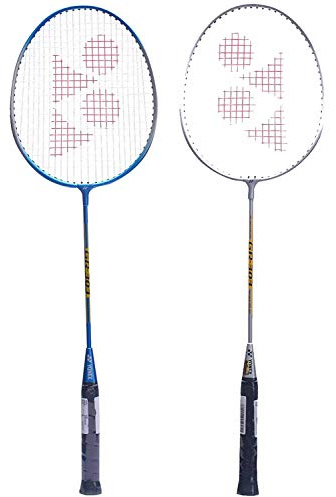 Yonex GR 303 Combo Badmintonschläger mit Full Cover, 2er Set