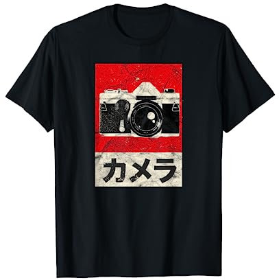 Vintage Japanese Analog SLR Camera Retro Photographer Film T-Shirt