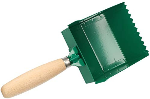 KOTARBAU Klebekelle 100 – 420 mm Holzgriff Plankelle Porenbetonkelle Gasbetonkelle Mörtelbettkelle Plansteinkelle Betonschaufel Rechteckzahnung