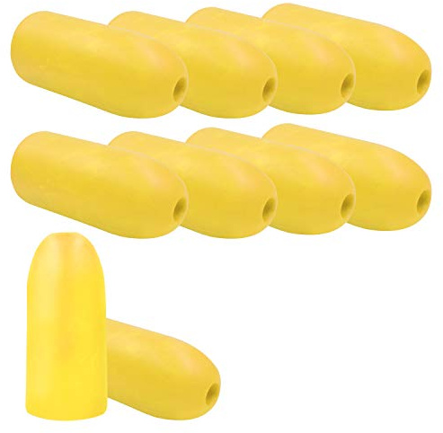 JEZERO Deep Water Fishing Floats: Great for Trail Markers, Dock Floats, Swim Buoy, Kayak Anchor Kit, Pool Buoy, Crabbing & Boats | 10 Pack - Yellow, 5 x 11 (Lfloat-Y-10PK)