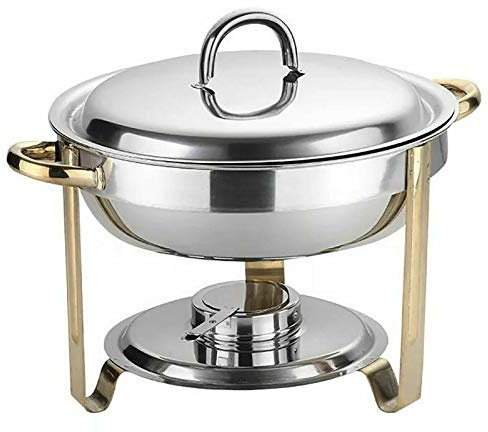 SHZICMY Chafing Dish, Acero Inoxidable, 1, 413430 Cm