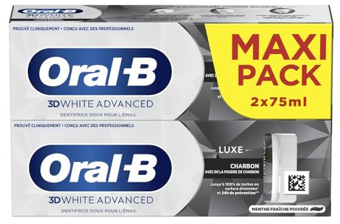 Oral-B 3D White Whitening Therapy Intense Reinigung Zahnpasta 2 x 75 ml