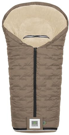 Odenwälder Fußsack für Kinderwagen Oskar line dark wood