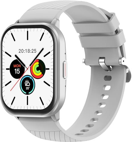 Smartwatch Damen Herren mit telefonfunktion 2.01 Zoll Fitness Tracker Schrittzähler Pulsuhr Schlafanalyse Herzfrequenz Blutdruck IP68 Wasserdicht Touchscreen Armbanduhr für Android iOS