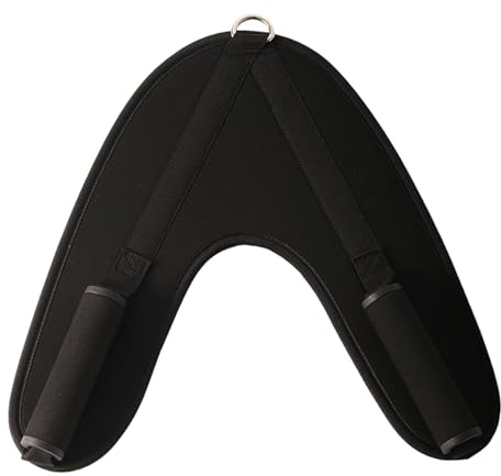 Harilla Abdominal Harness Bauchmuskeltrainingsgurt Sportzubehör Eva-Trainingszuggurt Gürtel für das Heimtraining Frauen, Schaumstoffgriff