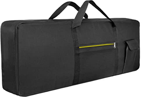 Pastoralist Piano Case,Keyboard Bag 76 Key Portable Electronic Piano Padded Keyboard Carrying Bag Keyboard Storage Case Gig Bag 120x40x13cm