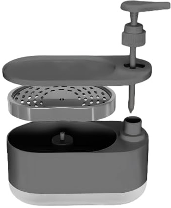 Pompa Sapone Schiuma Senza Contatto - Dispenser Ricaricabile, Grande Serbatoio Da 380 Ml, Di Disinfettante Automatico Per Le Mani | Rappresentazione Affidabile Del Sensore Della Stazione