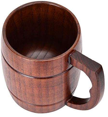 JULYKAI Kupa, trä ölmugg ölkrus, öl sten mugg ölmugg för drycker kaffe