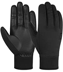 Reusch Purist Touch-TEC™ Winddichte Softshellhandschuhe, angenehm warme Sporthandschuhe, Tourenhandschuhe, Touchscreen, 9