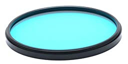 UV IR Cut 77 mm Redondeado con Anillo de Marco de Metal Filtro de Color Azul BG39