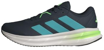 adidas Hombre Galaxy 7 Running Shoes, Aurora Ink/Mint Ton/Lime Burst, 42 2/3 EU