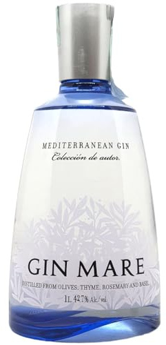Vizzivery Gin Mare 1 Litro Gin Mediterraneo Vol. 42,7% 1000