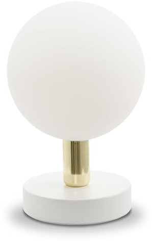 KHG Tischleuchte im antiken Messing-Design - Klassische Schreibtischlampe mit E27-Fassung - Ideal für Wohn- & Arbeitszimmer - Hochwertige Verarbeitung & einfacher Kabelschalter