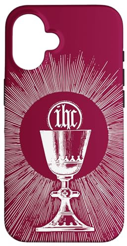 Calice messe catholique Eucharistie Première Communion Coque pour iPhone 16