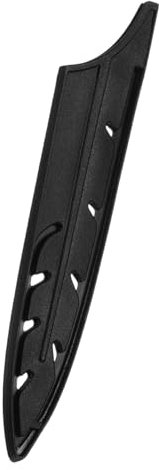 sourcing map Knife Cover Sleeves Blade Edge Guards for 5 Utility Knife Protector Covers Universal Blade Sheath for Kitchen, Black