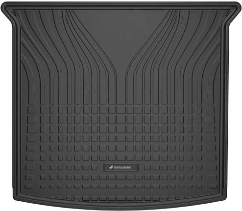 WALSER Premium Kofferraumwanne für Seat Tarraco (KN2) 09/2018-Heute, 100% passgenaue Kofferraum Schutzmatte - Made in EU, robuste Antirutschmatte Auto, Antirutschmatte Kofferraum
